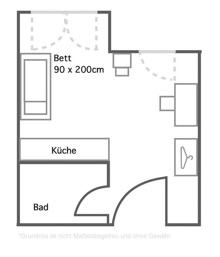 1 Zimmerapartment In Der Land Of Living Kelheim Exteriör bild